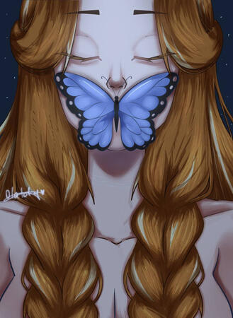 Portrait. My OC Otatoky Kawamura